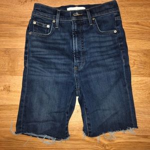 Denim Forum Biker Shorts
